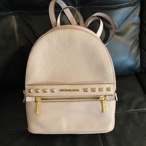 Light Pink Michael Kors Backpack